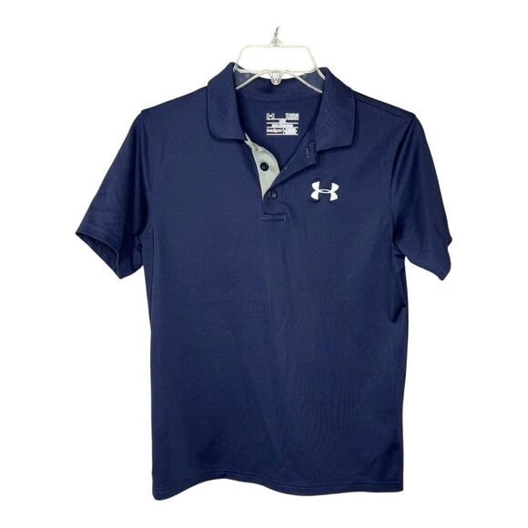 Under Armour Boys L Heat Gear Performance Polo - Picture 1 of 4
